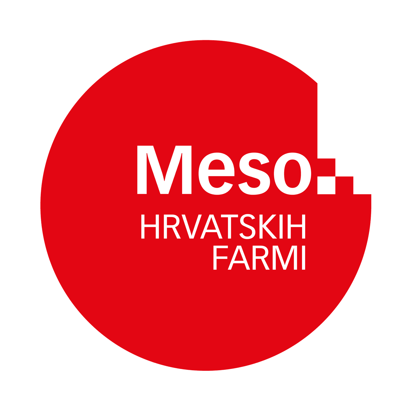 Logo koji potvrđuje da je meso sa hrvatskih farmi
